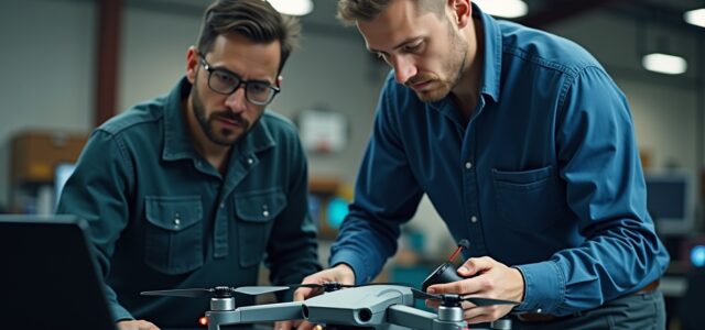 Drohnen-Wartung: Fehler frühzeitig erkennen